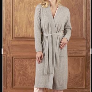 Luxurious Cashmere Robe 🥰 Grey